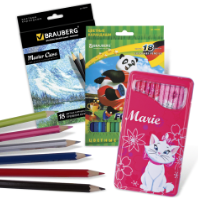 Карандаши цветные 