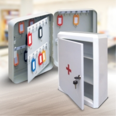 Шкафчики для ключей, аптечки, почтовые ящики, лотки 