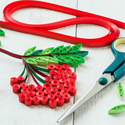 Цветная бумага, цветной картон для квиллинга и оригами 