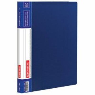 Папки с пружинным и пластиковым скоросшивателем 